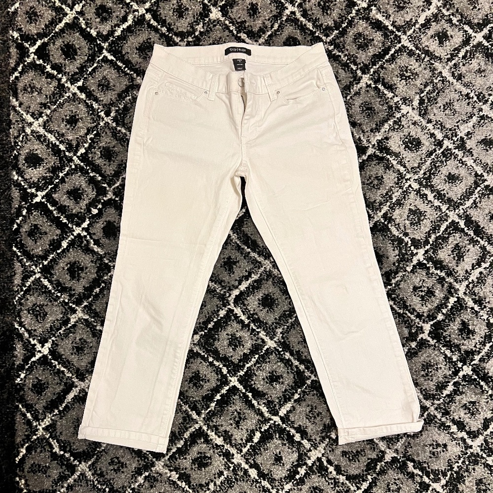Black House White Market Noir Cropped Jeans